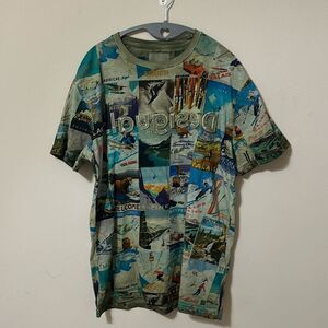Desigual Men's Postcards T-Shirt